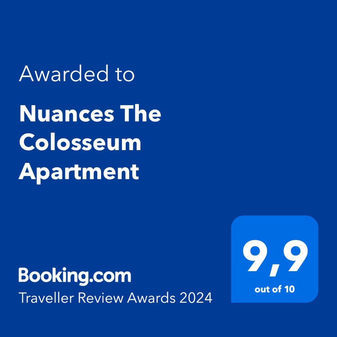 Nuances The Colosseum Apartment Rom Eksteriør billede